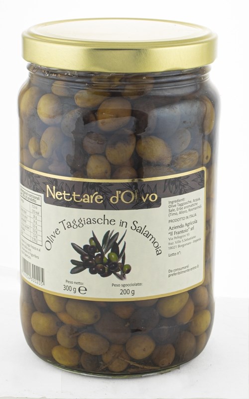 Olive Snocciolate Taggiasche 900 gr.